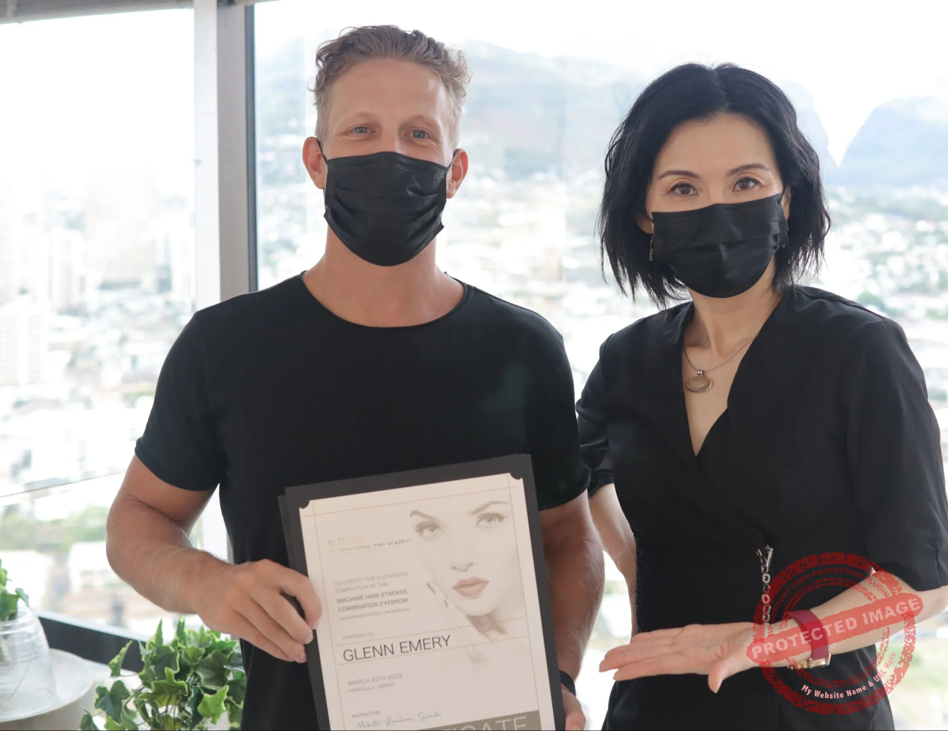 Glenn - Graduate at Suzukoo International Permanent Makeup Academy and Training